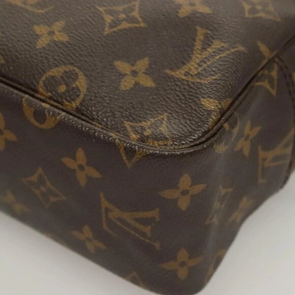 LOUIS VUITTON Monogram Trousse Toilette 28 Clutch Bag M47522 LV Auth 130053 - Picture 3 of 16